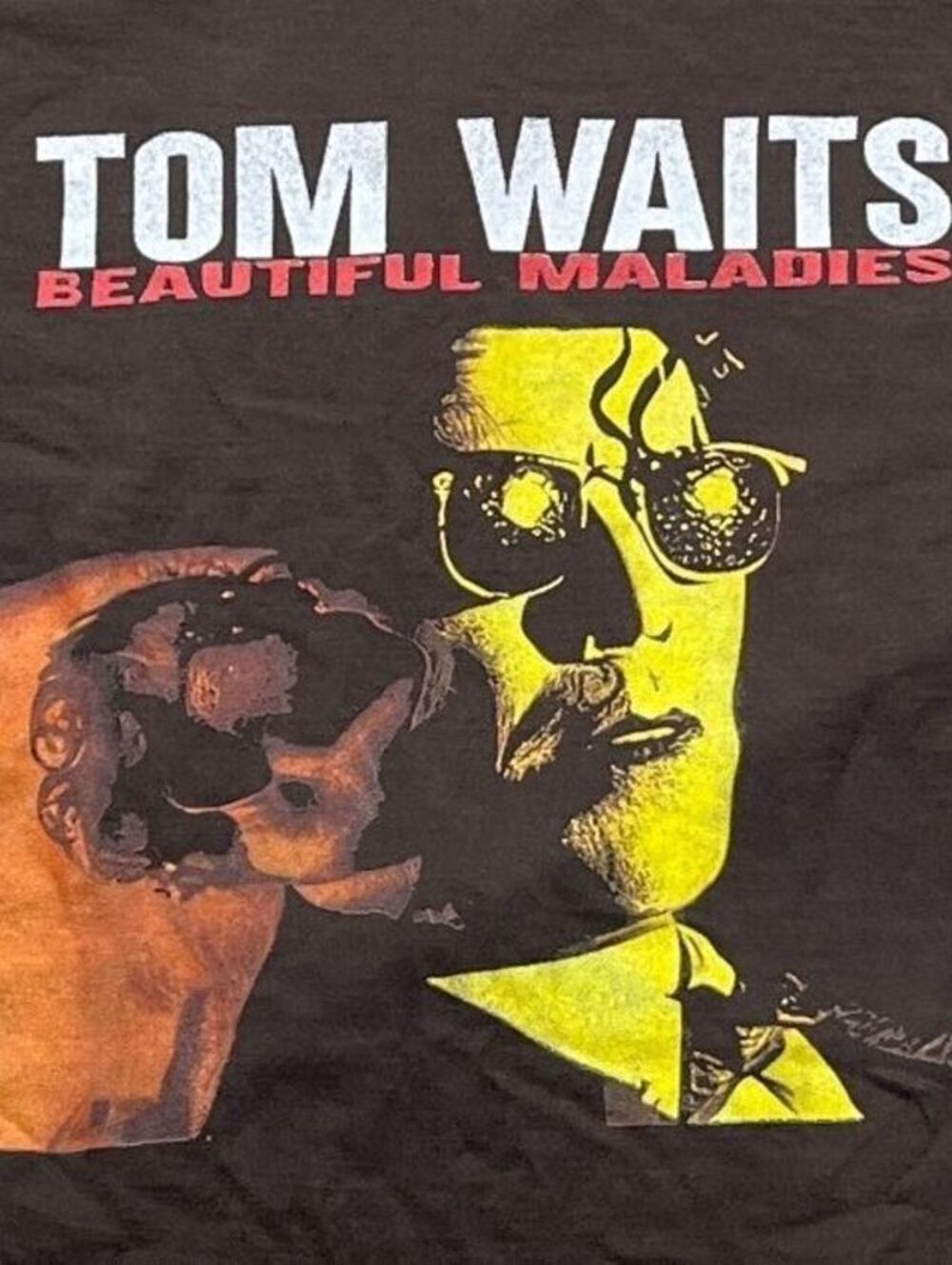 Tom Waits Preowned Large T-shirt
